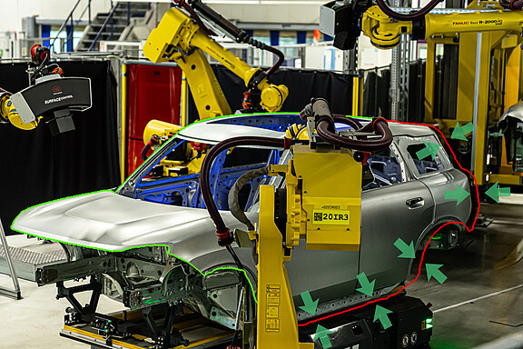 6D kompenzace polohy