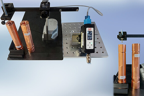 Detecting bore depth in turned parts