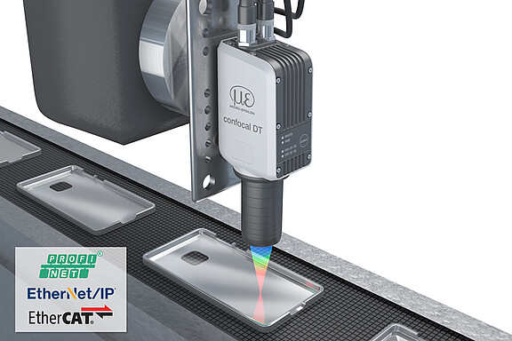 Direct integration into PLC through EtherCAT interface