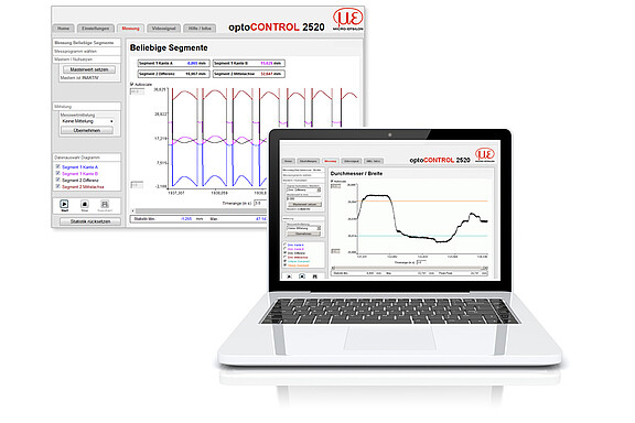 Web interface of micrometer