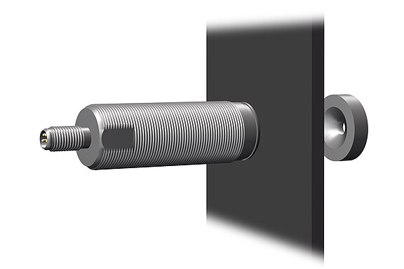 Measurement through non-ferromagnetic materials