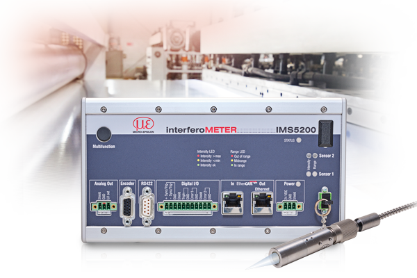 Thickness measurement with interferoMETER IMS-5200